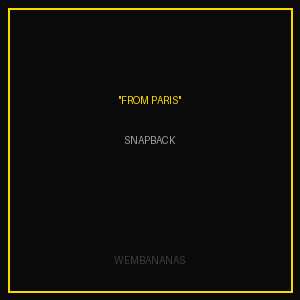 "FROM PARIS" Snapback